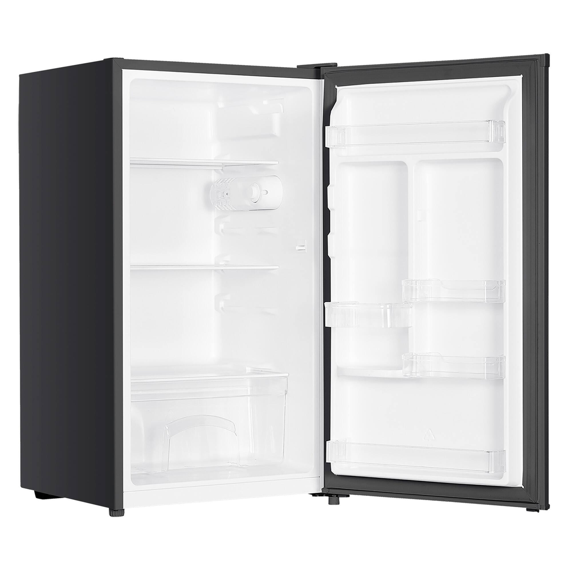 Alt View 6. Magic Chef - 3.2 cu. ft.Mini All Fridge in Black - Black.