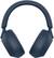 Alt View 11. Sony - WH-1000XM5 Wireless Noise Cancelling Over-the-Ear Headphones - Blue.