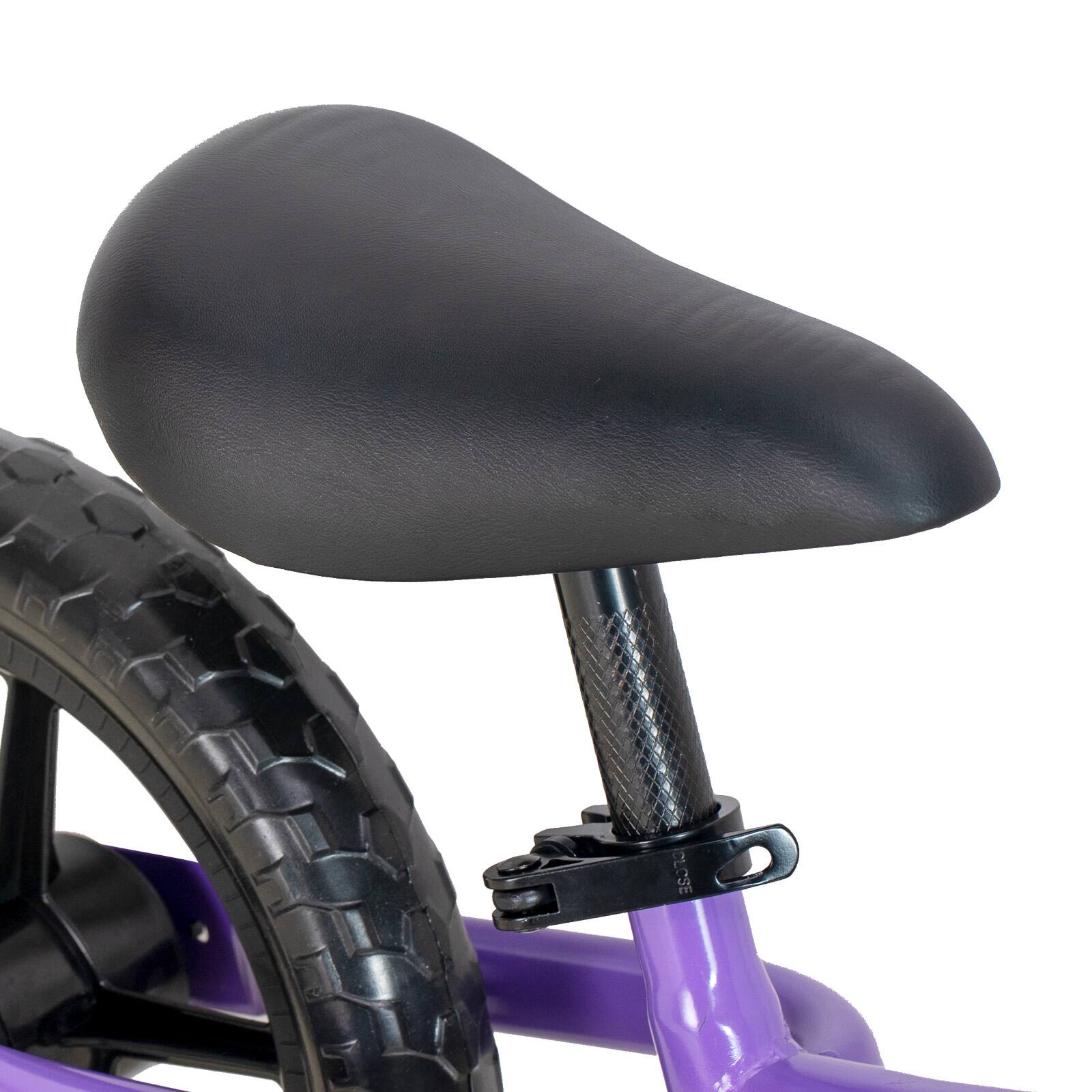 Alt View 4. JOYSTAR - JOYSTAR Marcher Toddler Balance Bike for Boys Girls Ages 18 Months to 5 Years Old, No Pedal Bike, 12" Purple - Purple.