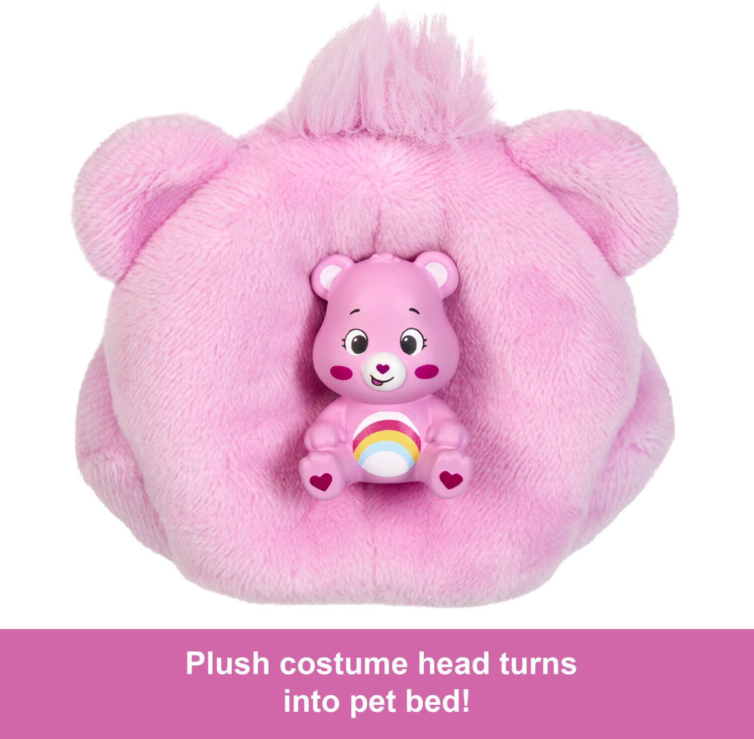 Plush costume head turns into pet bed!