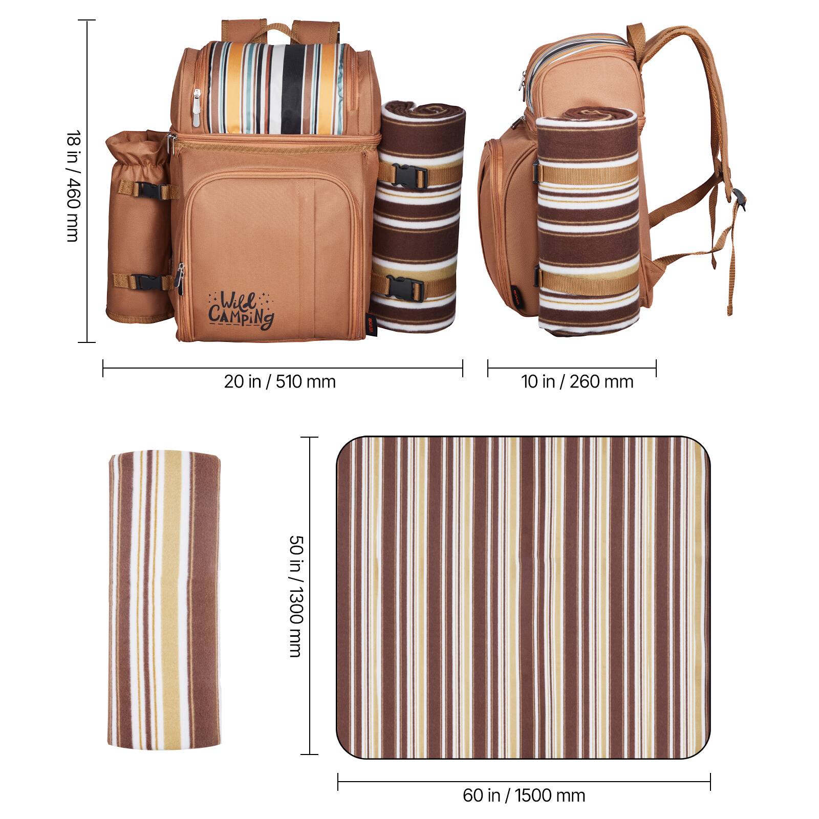 18 in / 460 mm  
20 in / 510 mm  
10 in / 260 mm  
50 in / 1300 mm  
60 in / 1500 mm