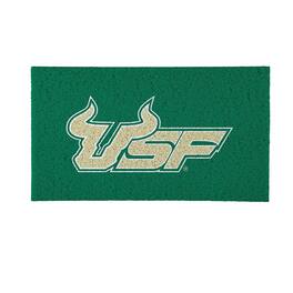 Evergreen Enterprises - South Florida Bulls 16" x 28" Full Color Indoor/Outdoor Logo Turf Mat - Multicolor