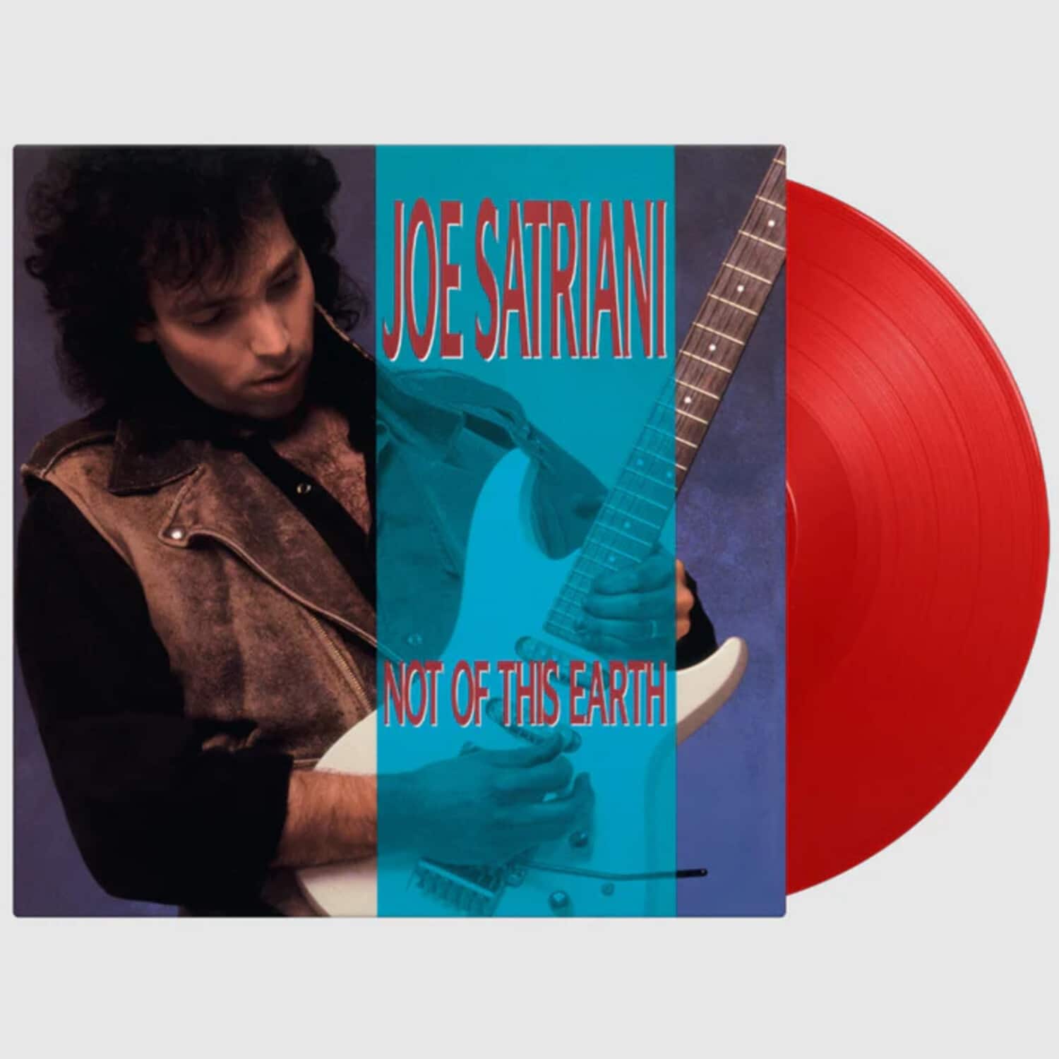 Joe Satriani - Not Of This Earth - Limited 180-Gram Red Colored Vinyl   - VINYL LP price history on PriceWatchPro