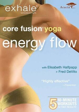 Front. Exhale: Core Fusion Yoga - Energy Flow - DVD.