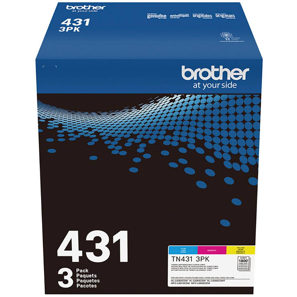 brother at your side 431 3 packs 3 paquetes 3 pacotes - TN431 3PK