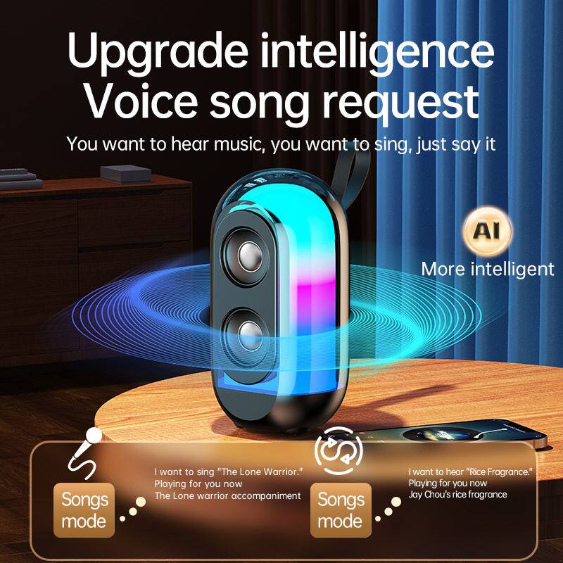 Upgrade intelligence Voice song request  
You want to hear music, you want to sing, just say it  

AI More intelligent  

Songs mode  
I want to sing "The Lone Warrior."  
Playing for you now  
The Lone warrior accompaniment  

Songs mode  
I want to hear "Rice Fragrance."  
Playing for you now  
Jay Chou's rice fragrance