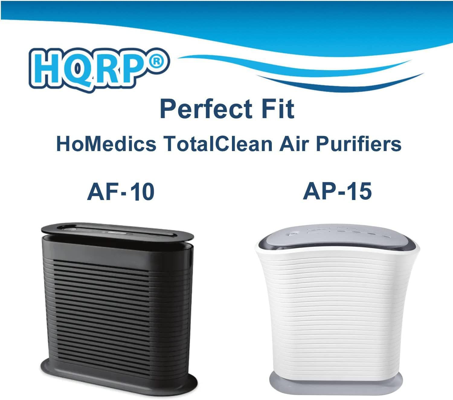HQRP Perfect Fit HoMedics TotalClean Air Purifiers AF-10 AP-15