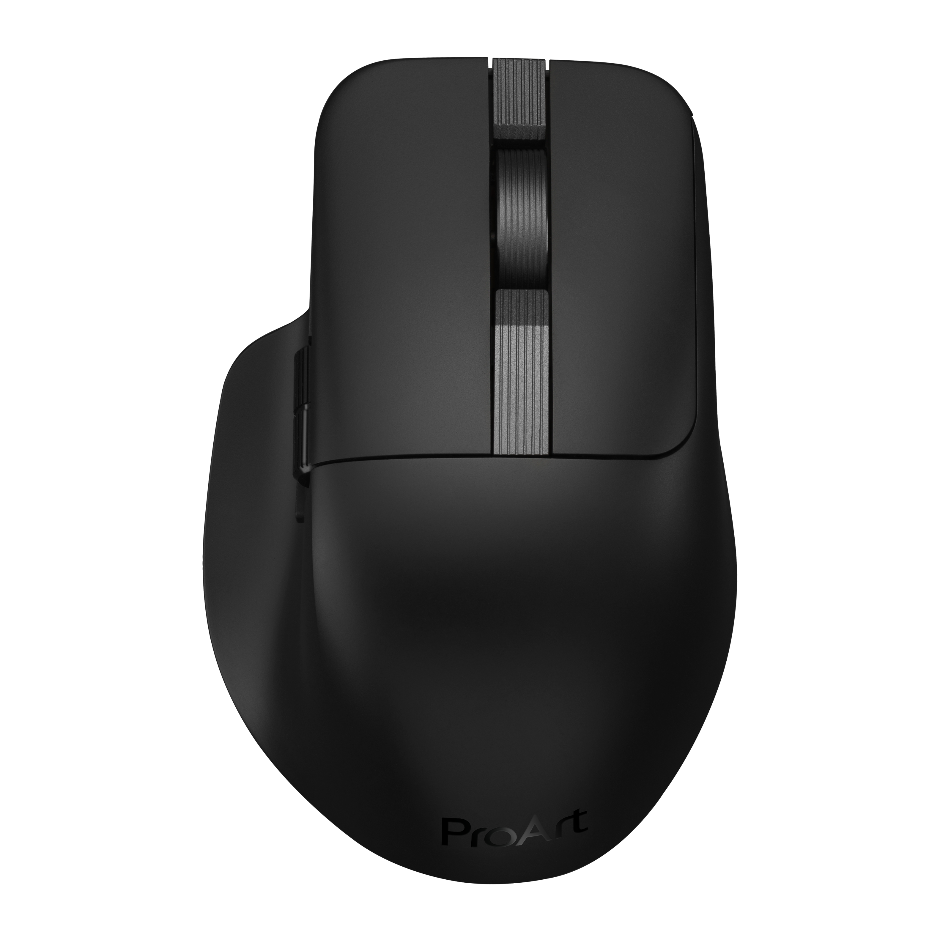 ASUS - ProArt MD301 Optical Ergonomic Mouse with Hot-Swappable Switches and SmartShift Scroll Wheel - Wireless - Black