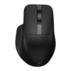 Front. ASUS - ProArt MD301 Optical Ergonomic Mouse with Hot-Swappable Switches and SmartShift Scroll Wheel - Black.