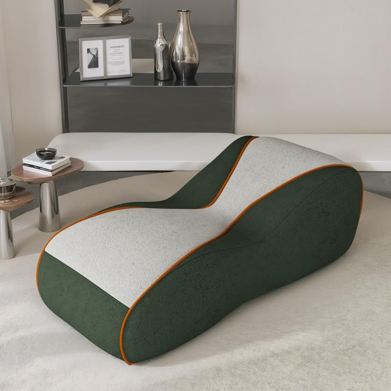 wowmax - Dark Zero Gravity Recliner Chair, Comfortable Indoor Lounger for Living Room & Bedroom, No Assembly Required - Green