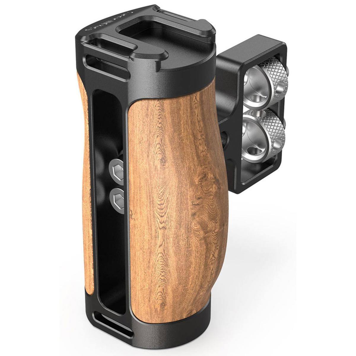 Alt View 1. Smallrig - SmallRig Wooden Mini Side Handle with 1/4"-20 Screws.