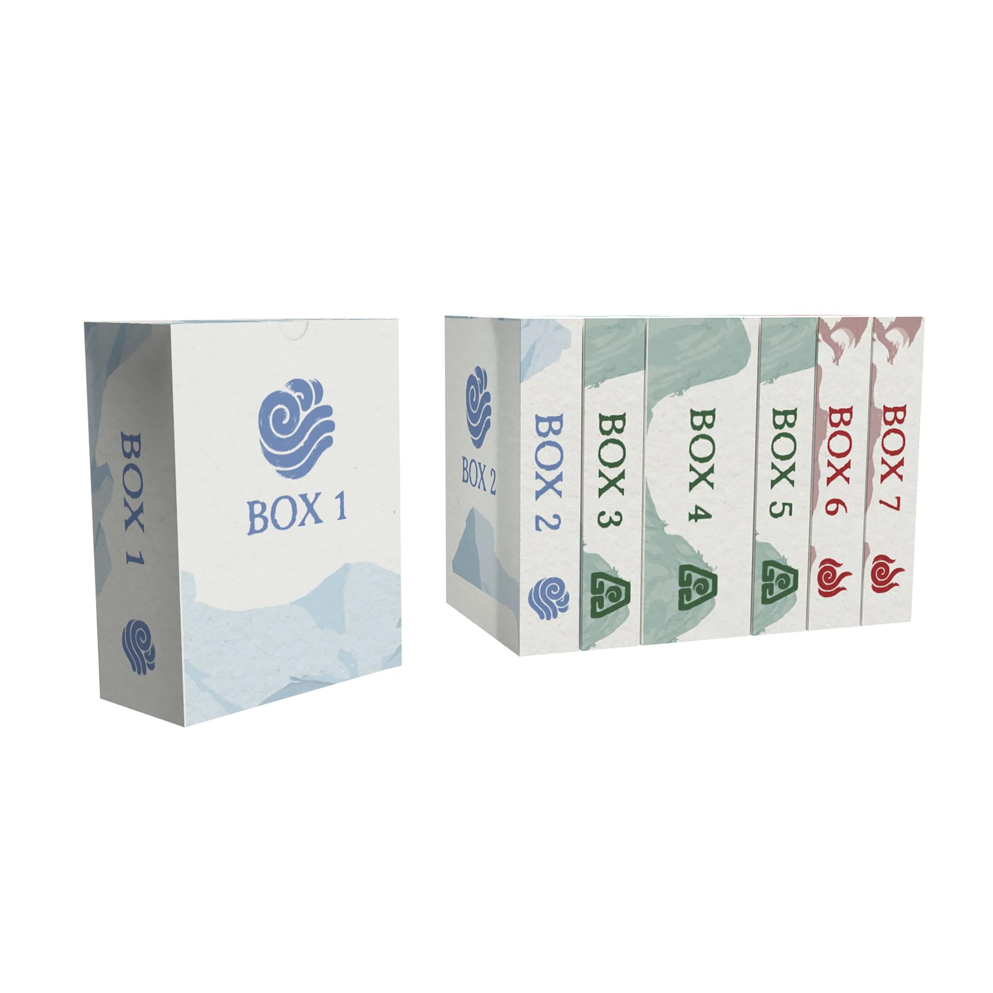 BOX 1 BOX 1 BOX 2 BOX 2 BOX 3 BOX 4 BOX 5 BOX 6 BOX 7