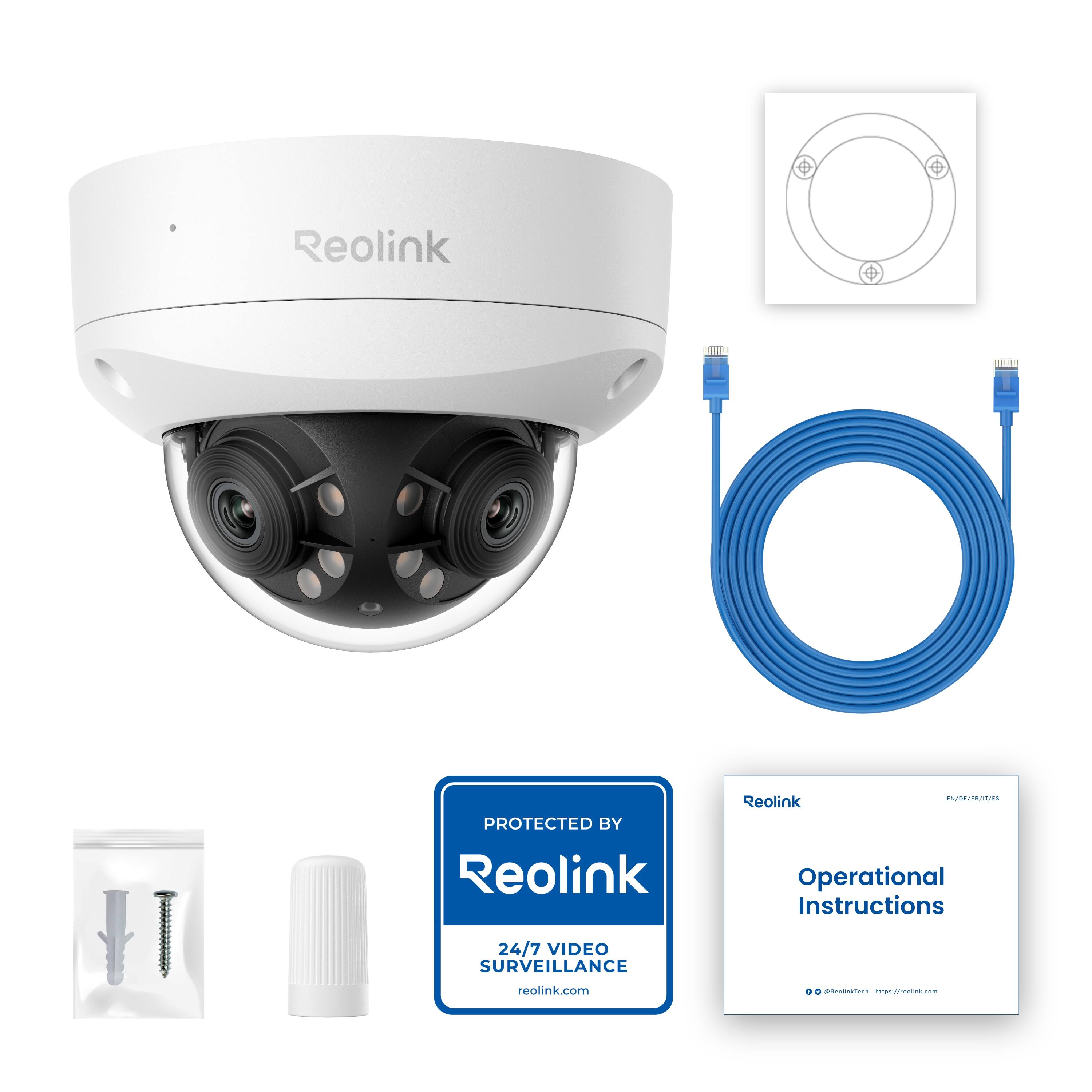 Reolink PROTECTED BY Reolink  
Reolink  
Operational Instructions  
24/7 VIDEO SURVEILLANCE  
reolink.com