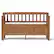 Alt View 11. Simpli Home - Brooklyn Entryway Storage Bench - Medium Saddle Brown.
