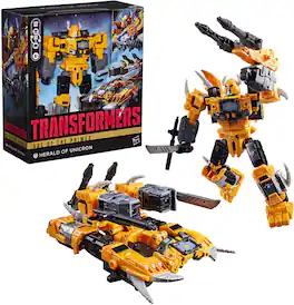 Hasbro - Transformers - Age of the Primes - Leader Class Herald of Unicron Action Figure - COLLECTIBLES - Multicolor