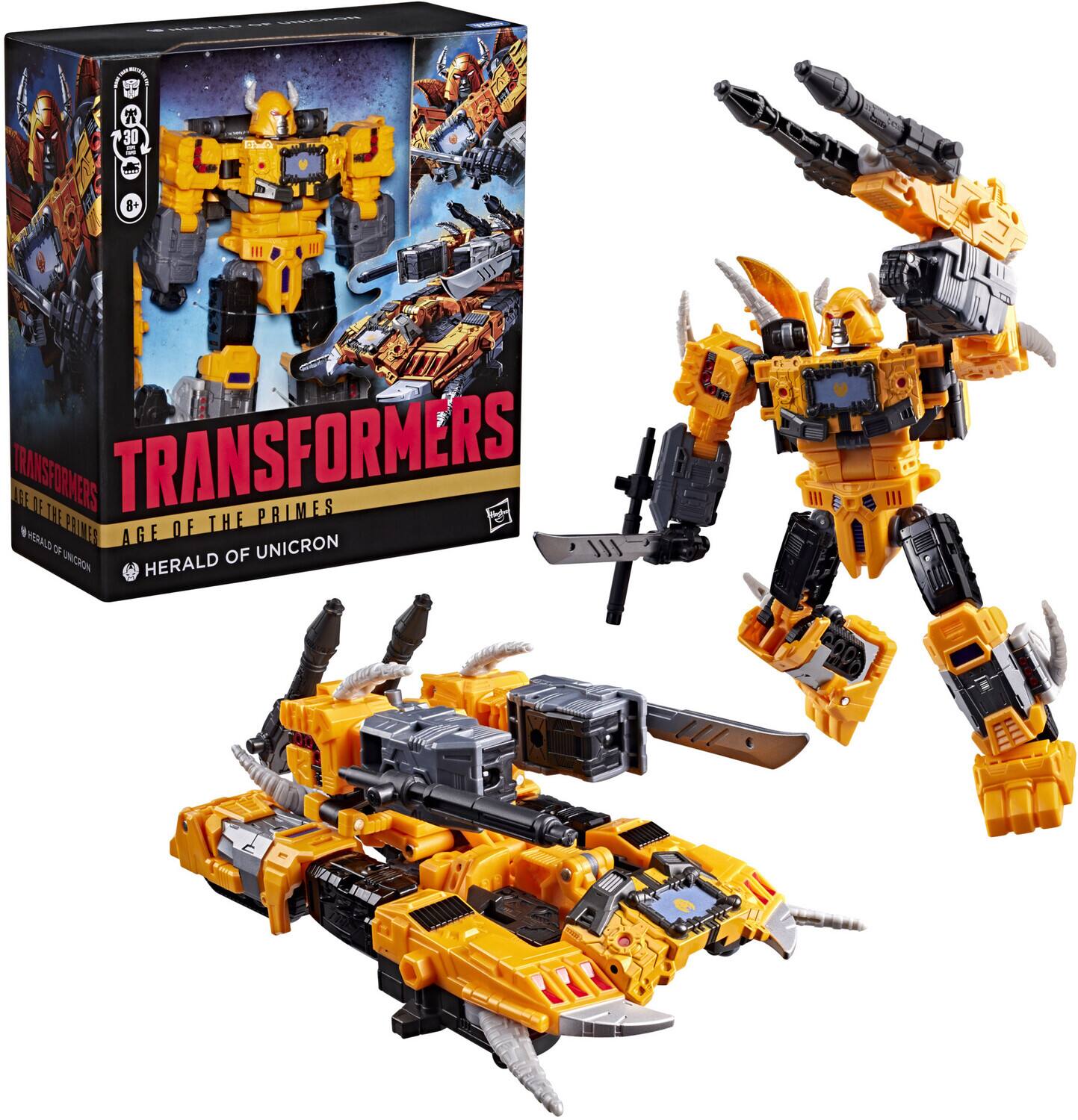 Transformers - Age of the Primes - Leader Class Herald of Unicron Action Figure - COLLECTIBLES