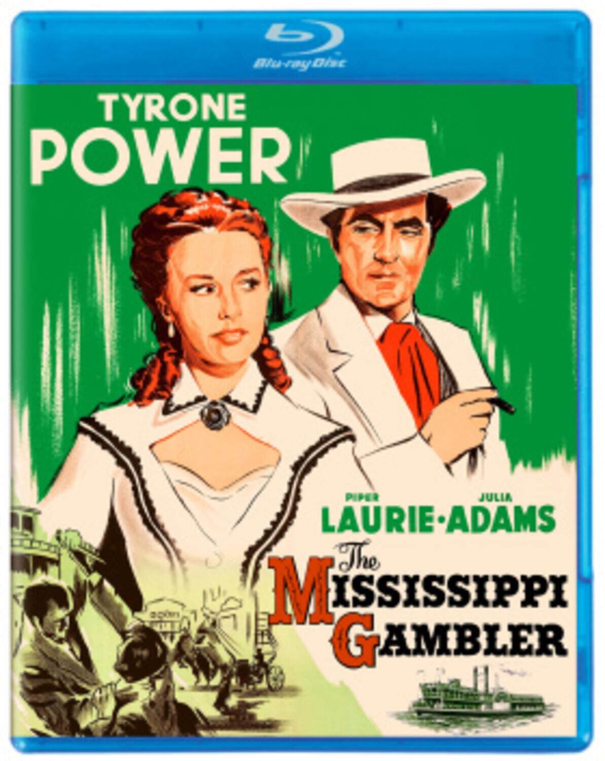 Front. The Mississippi Gambler   - BLU-RAY.