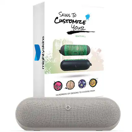 Skins to Customize Your Beats Pill
Mightyskins
Choose from hundreds of designs to customize your Beats Pill