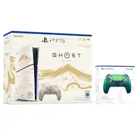 PlayStation 5 Ghost of Yotei Disc Bundle + Extra Controller - PlayStation 5