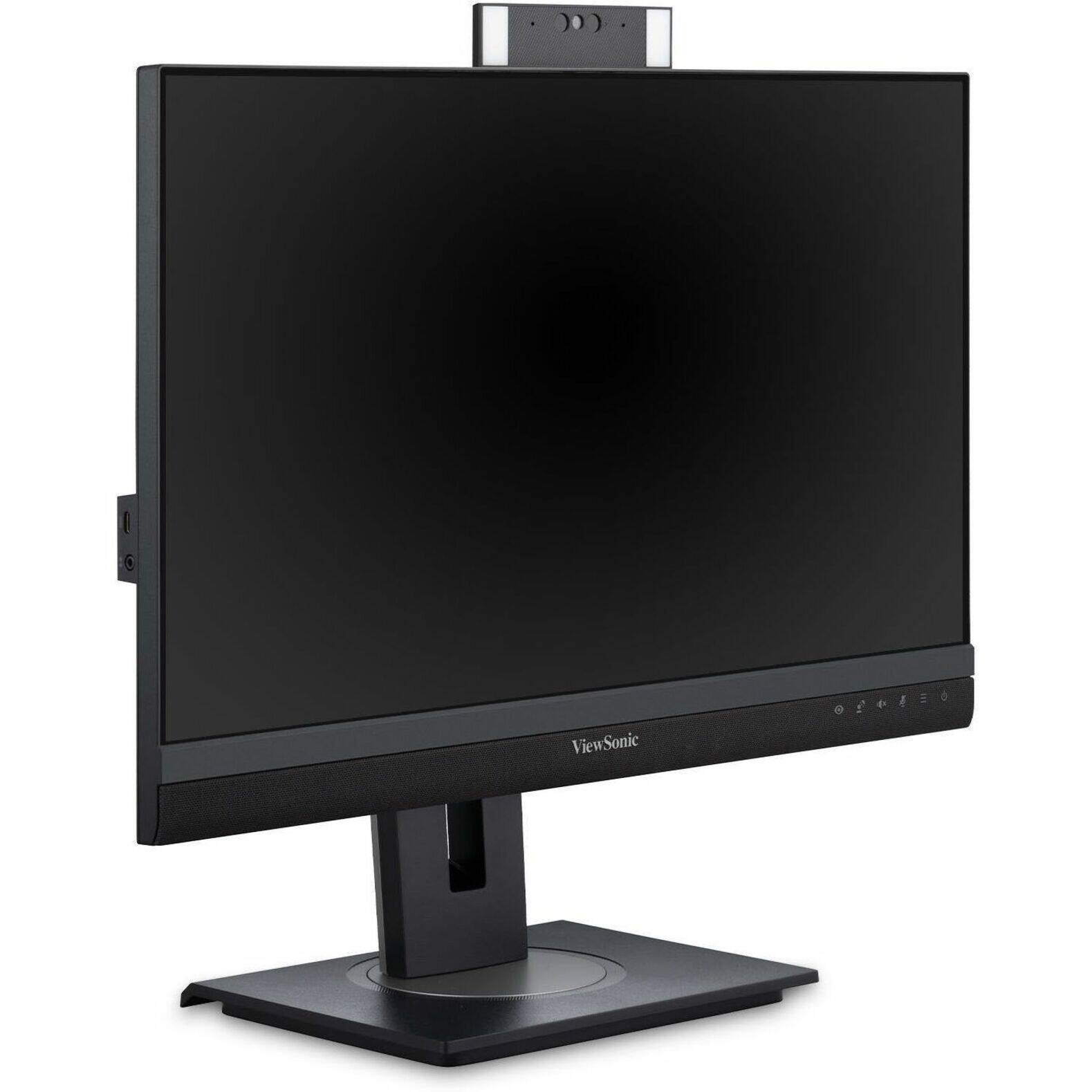 Alt View 13. ViewSonic - VG2457V 24" LCD FHD 100Hz Docking Monitor (HDMI, Display Port, USB-C, RJ45) - Black.