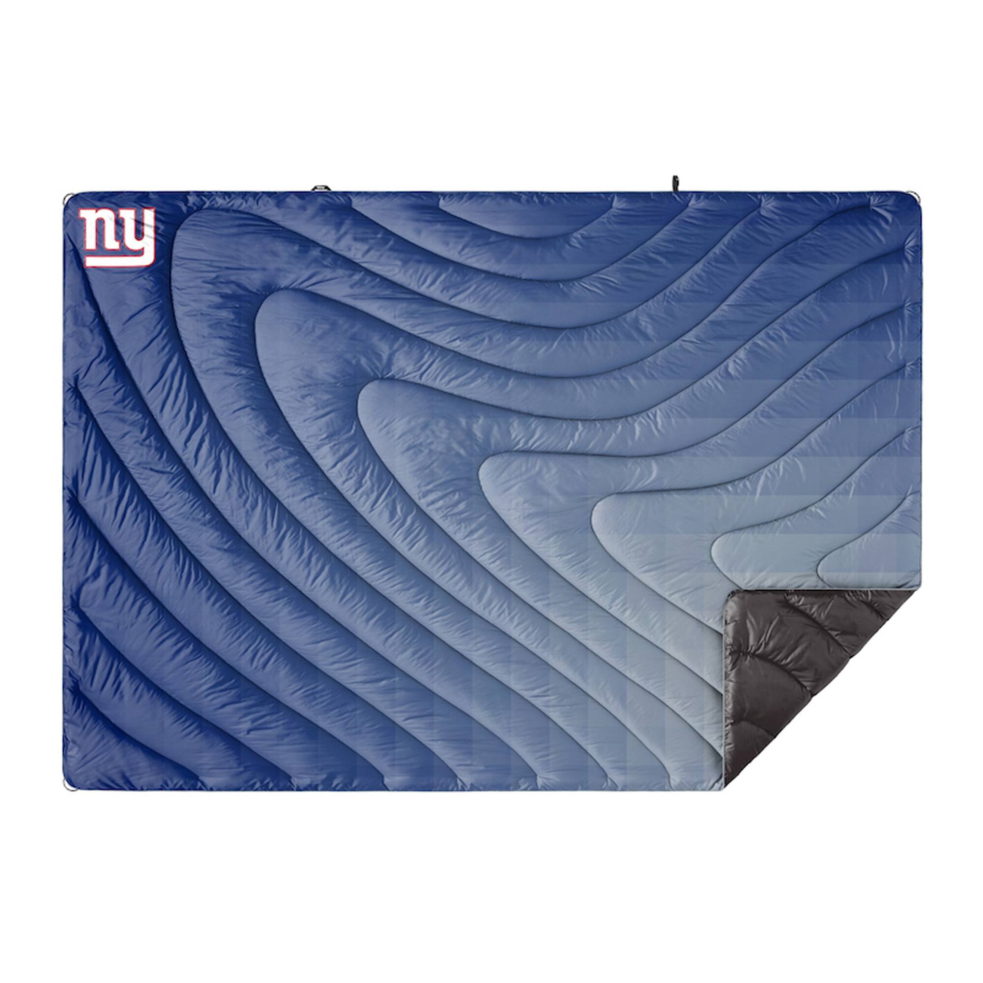 Front. Rumpl - New York Giants 75'' x 52'' Original Puffy Blanket - Multicolor.