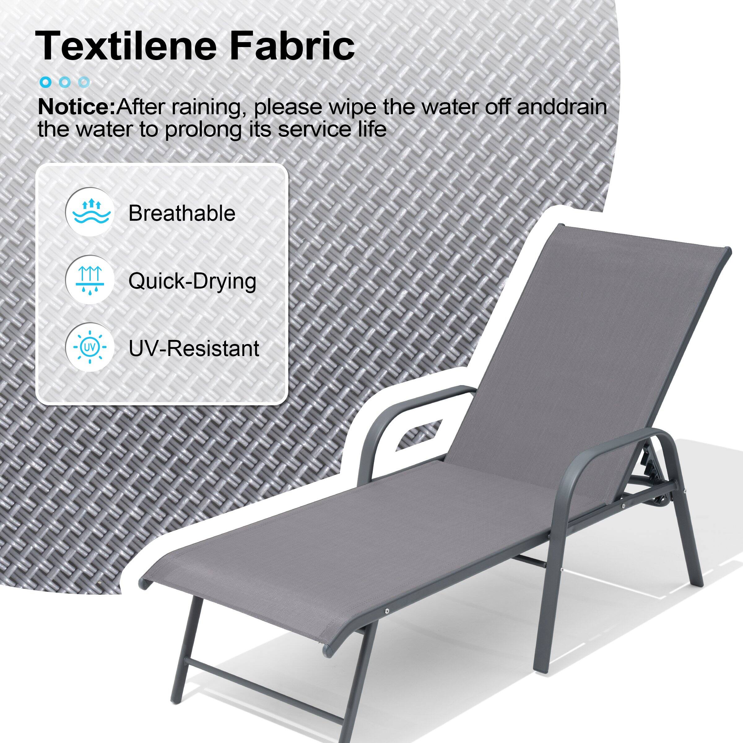 Textilene Fabric

Notice: After raining, please wipe the water off and drain the water to prolong its service life

- Breathable
- Quick-Drying
- UV-Resistant