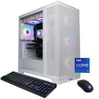 CyberPowerPC - Gamer Supreme Gaming Desktop - Intel Core i9-14900KF - 64GB Memory - NVIDIA GeForce RTX 4070 Ti SUPER 16GB - 2TB SSD - White - Angle_Zoom