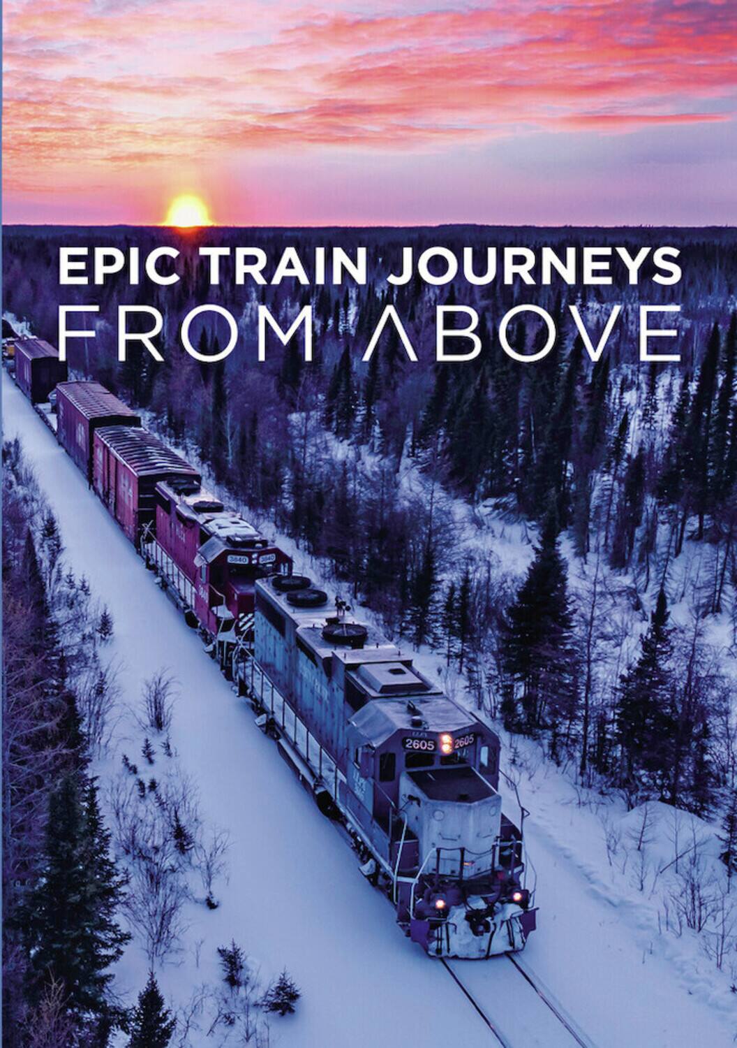 Front. Epic Train Journeys from Above   - DVD.
