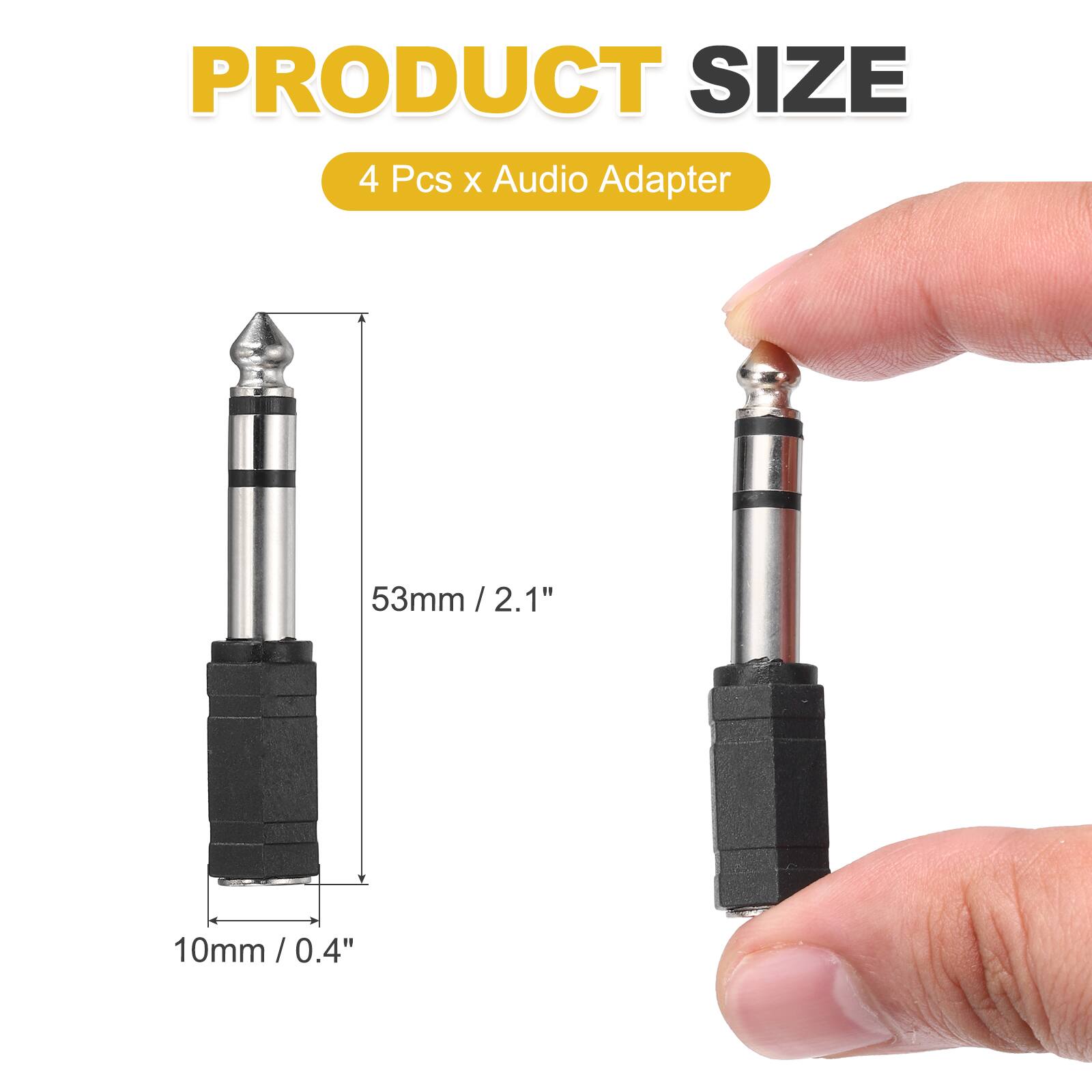 PRODUCT SIZE  
4 Pcs x Audio Adapter  
53mm / 2.1"  
10mm / 0.4"