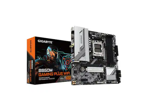 GIGABYTE
B650M GAMING PLUS WIFI
GIGABYTE GAMING MOTHERBOARD
AMD SOCKET AM5
RYZEN 5000 SERIES - 3000 SERIES - 2000 SERIES
