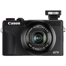 Bundle - Canon - PowerShot G7 X Mark III 20.1MP Digital Point and Shoot Camera, 4.2x Optical Zoom, Black