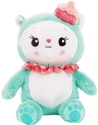 Front. Toynami - Tulipop 10 Inch Miss Maddy Deluxe Plush - Blue.