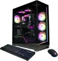 CyberPowerPC - Gamer Supreme Gaming Desktop - Intel Core Ultra 7 265KF - 32GB Memory - NVIDIA GeForce RTX 5070 12GB - 2TB PCIe 4.0 SSD - Black - Front_Zoom