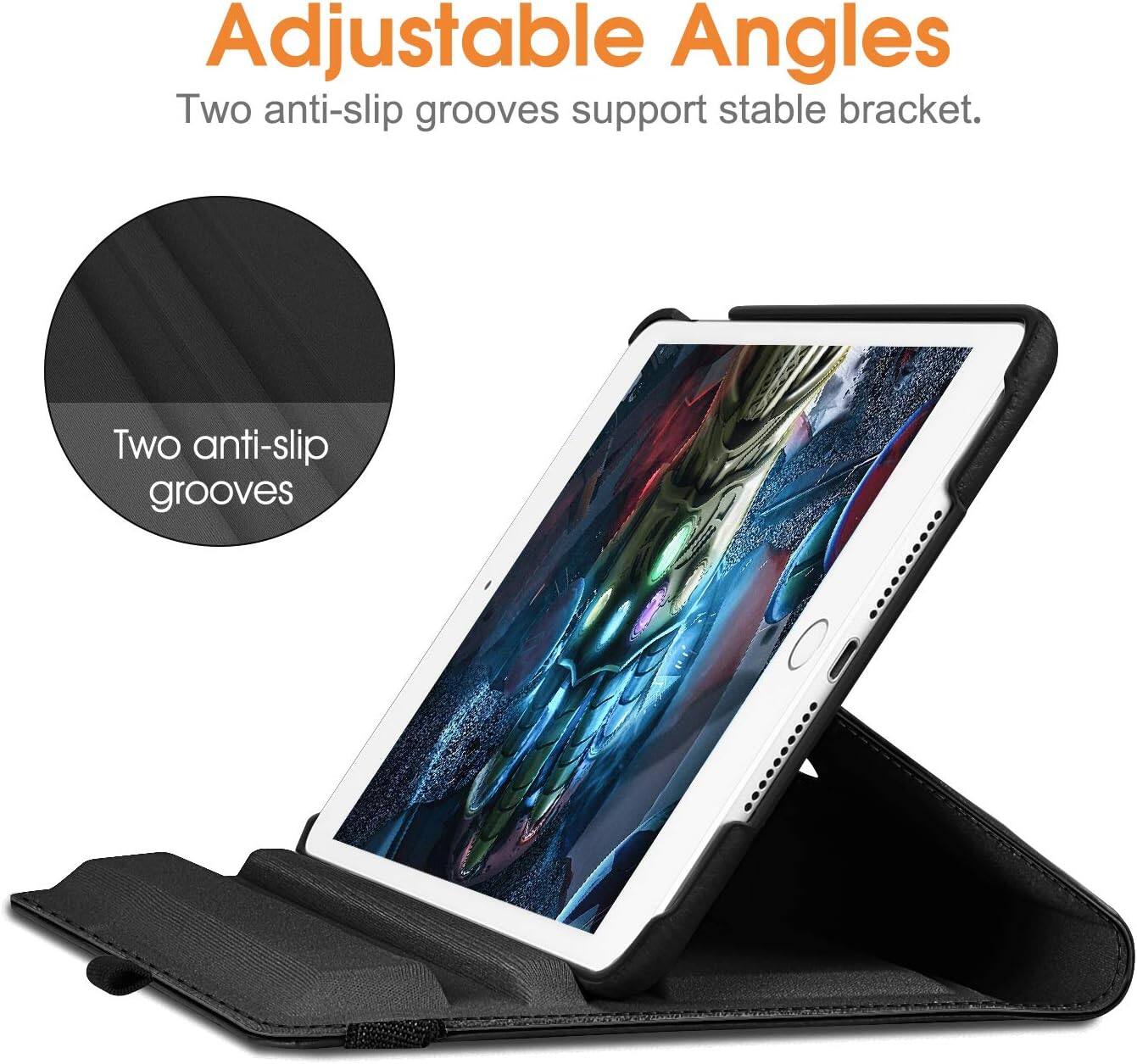 Adjustable Angles  
Two anti-slip grooves support stable bracket.  
Two anti-slip grooves