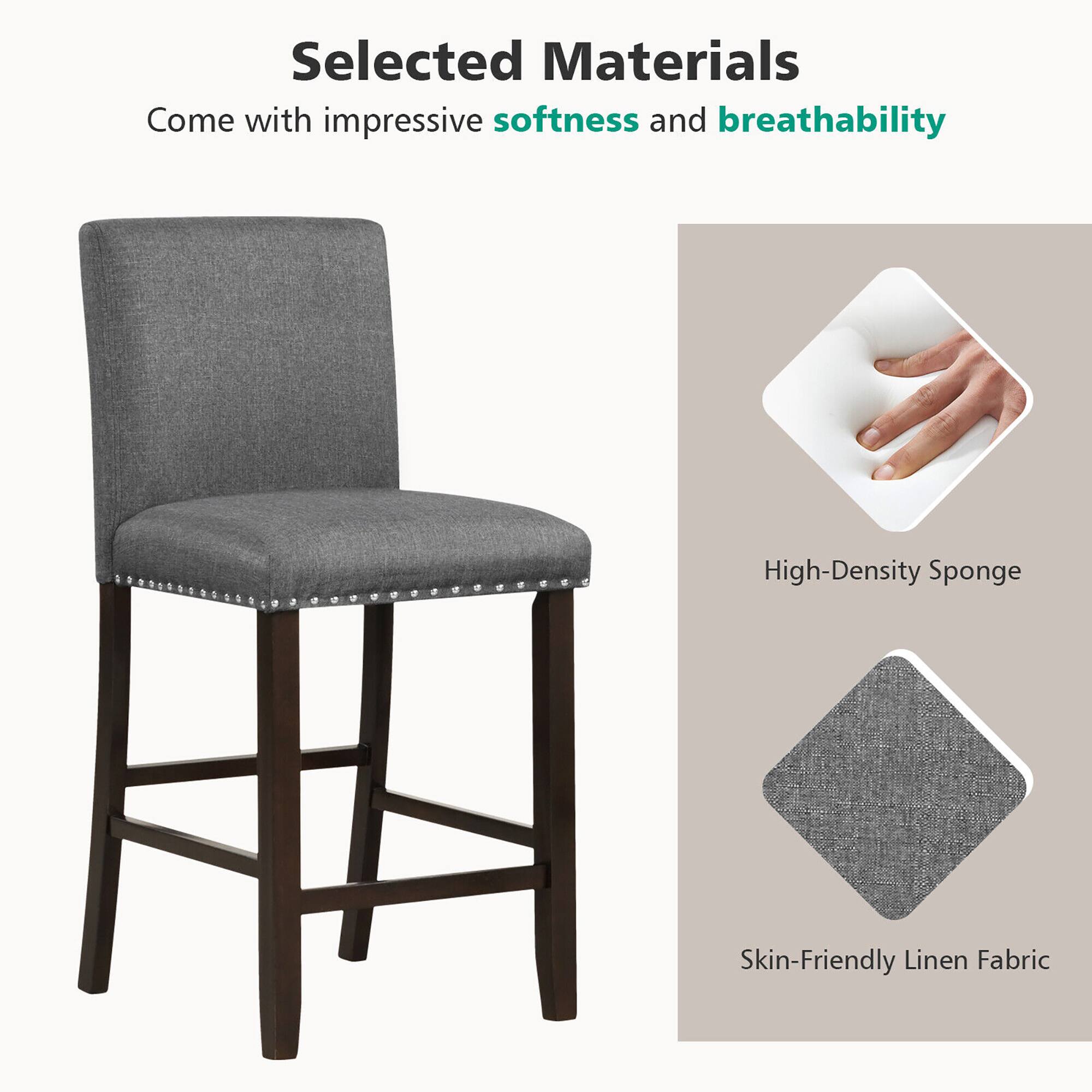 Selected Materials
Come with impressive softness and breathability
High-Density Sponge
Skin-Friendly Linen Fabric