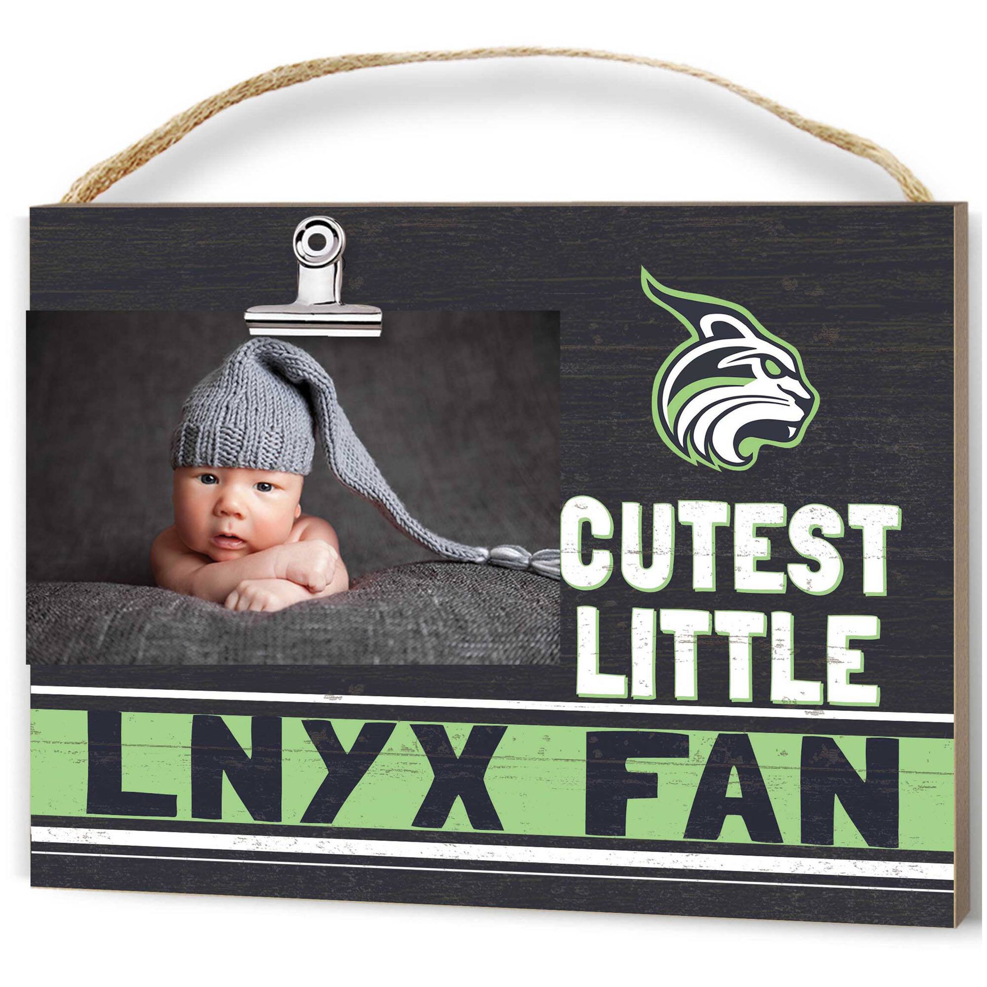 Lesley Lynx 8'' x 10'' Cutest Little Team Logo Clip Photo Frame