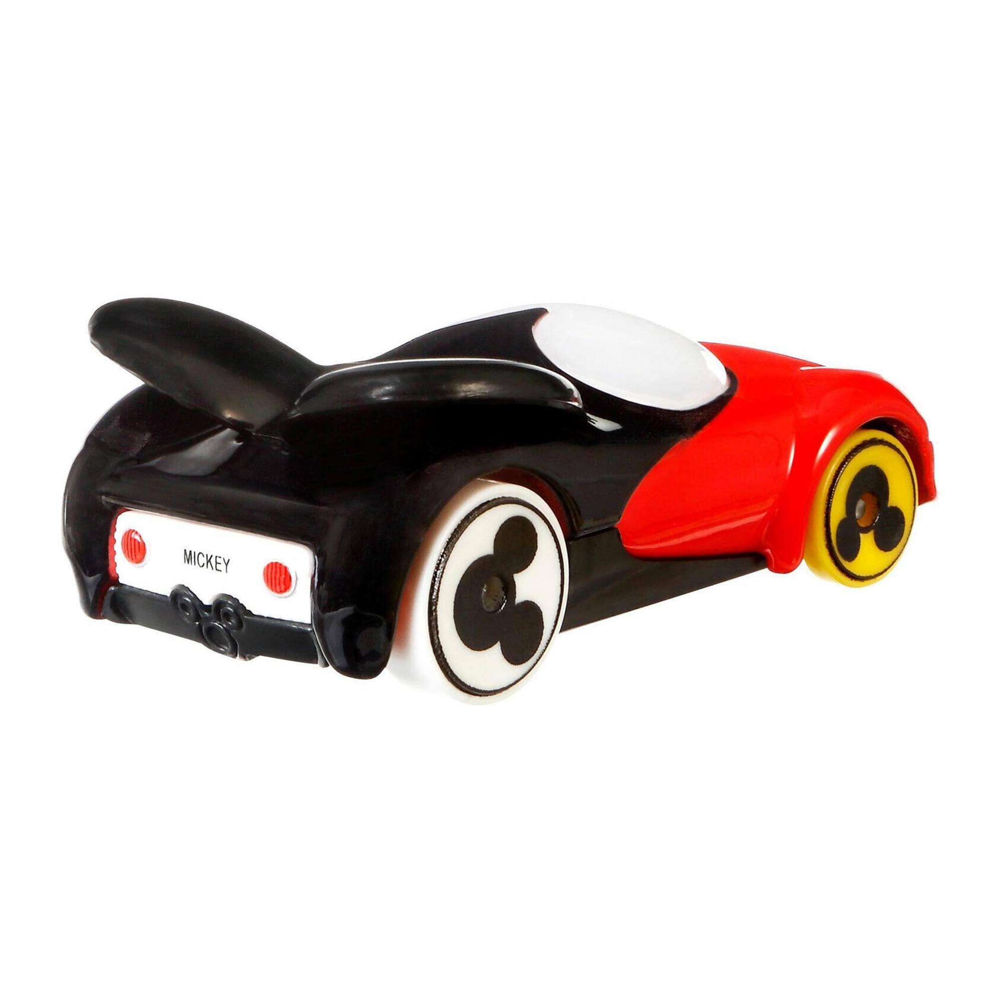 Alt View 10. Mattel - Disney Hot Wheels Character Car | Mickey Mouse - Red.