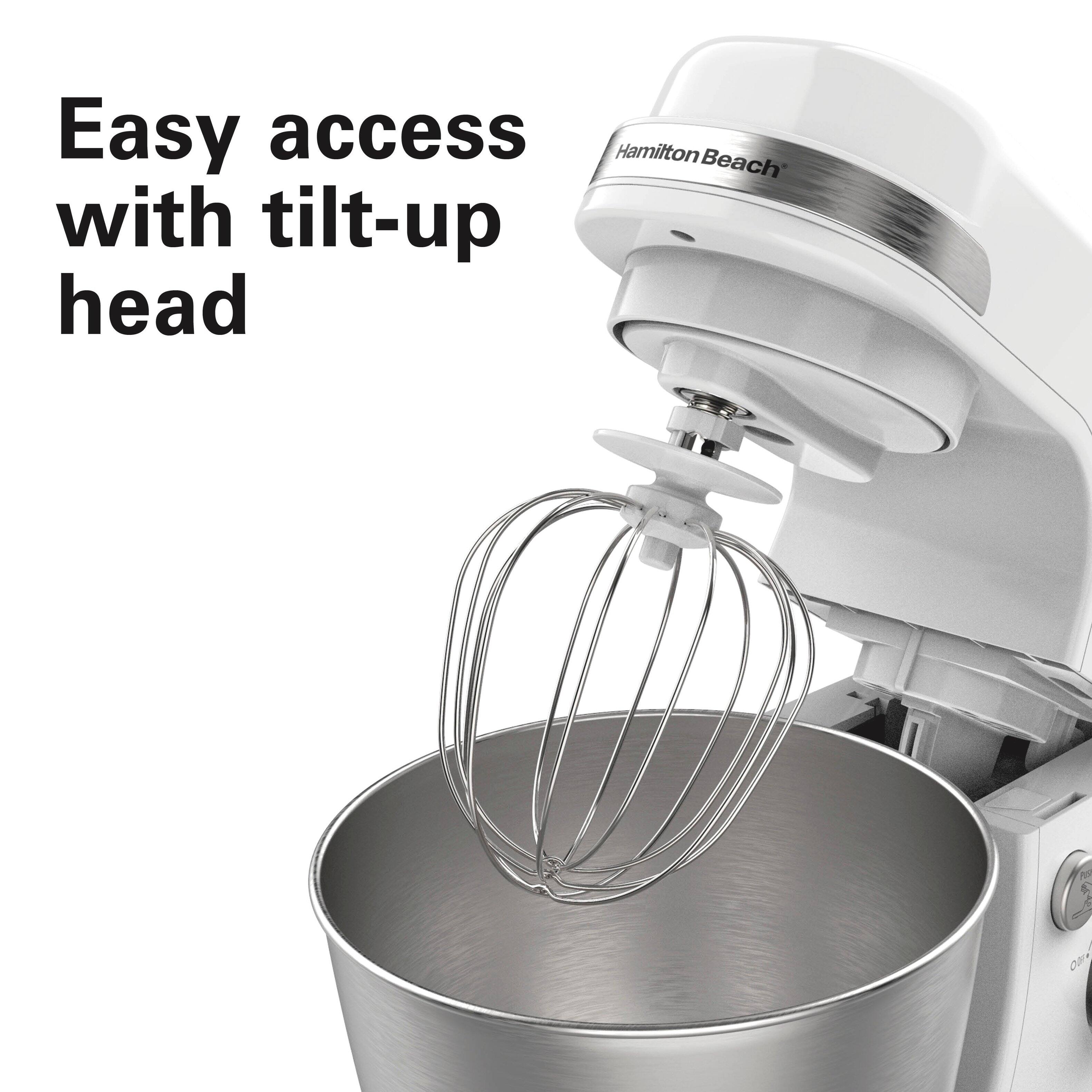 Easy access with tilt-up head