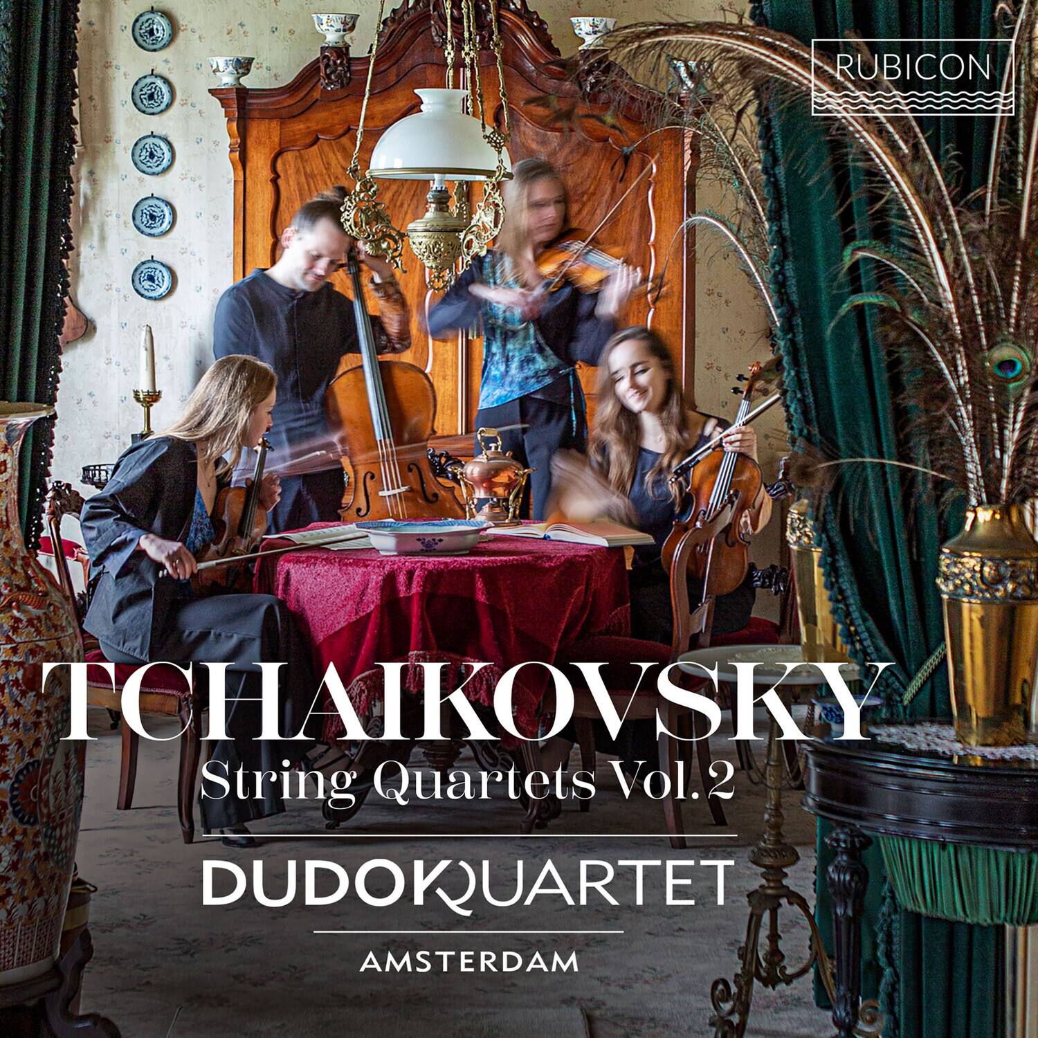 RUBICON  
TCHAIKOVSKY  
String Quartets Vol.2  
DUDOKUARTET  
AMSTERDAM