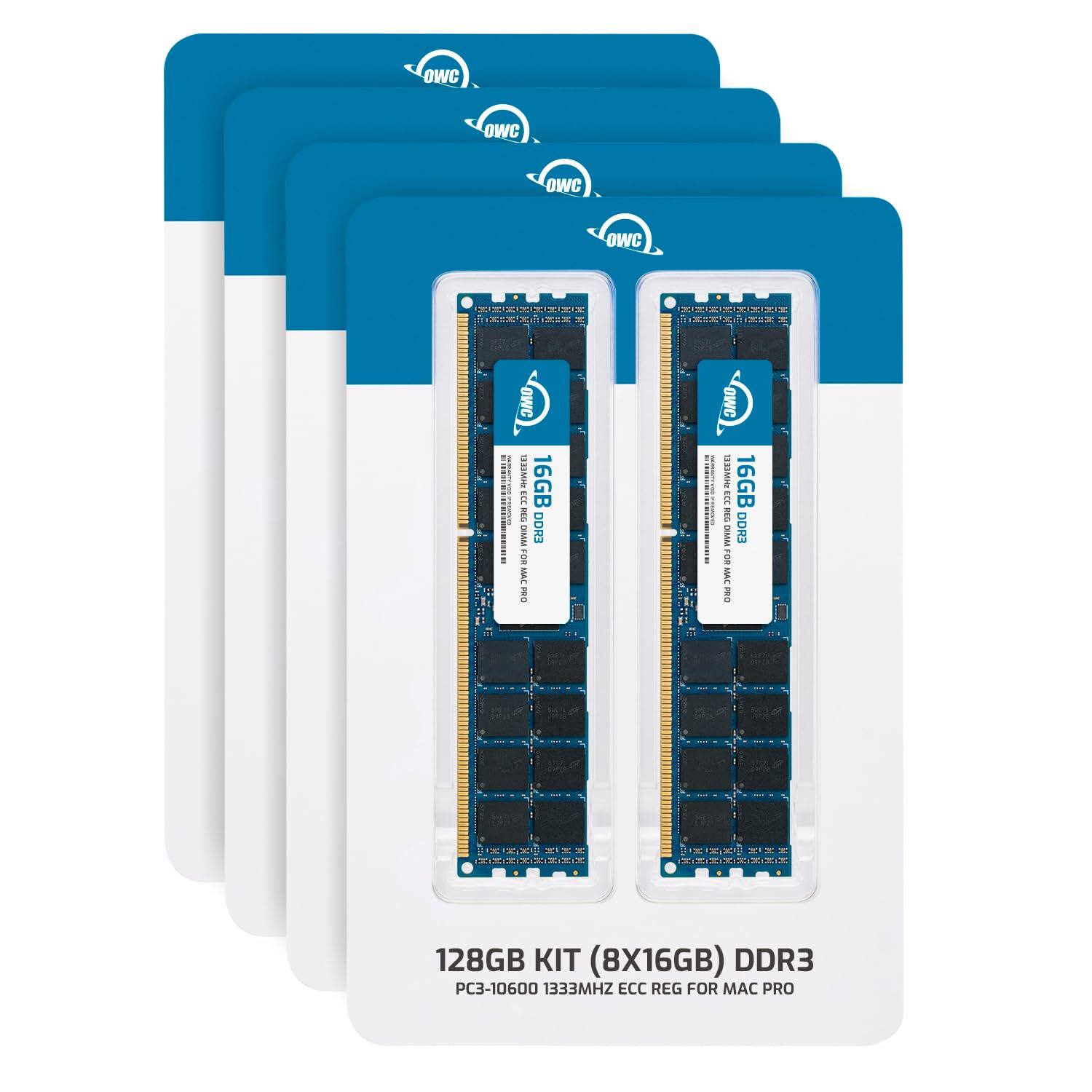 OWC OWC OWC OWC

128GB KIT (8X16GB) DDR3 1333MHZ ECC REG FOR MAC PRO

PC3-10600 1333MHZ ECC REG FOR MAC PRO
