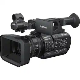 PXW-Z190 4K 60p XDCAM Camcorder — 3x 1/3\" Exmor R Sensors, 25x Sony G Lens