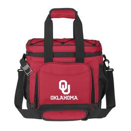 Logo Brands - Oklahoma Sooners 24-Can Flex Cooler - Cardinal