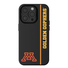 Keyscaper - NCAA - Minnesota Golden Gophers iPhone Magnetic Bump Case - 15 - Black