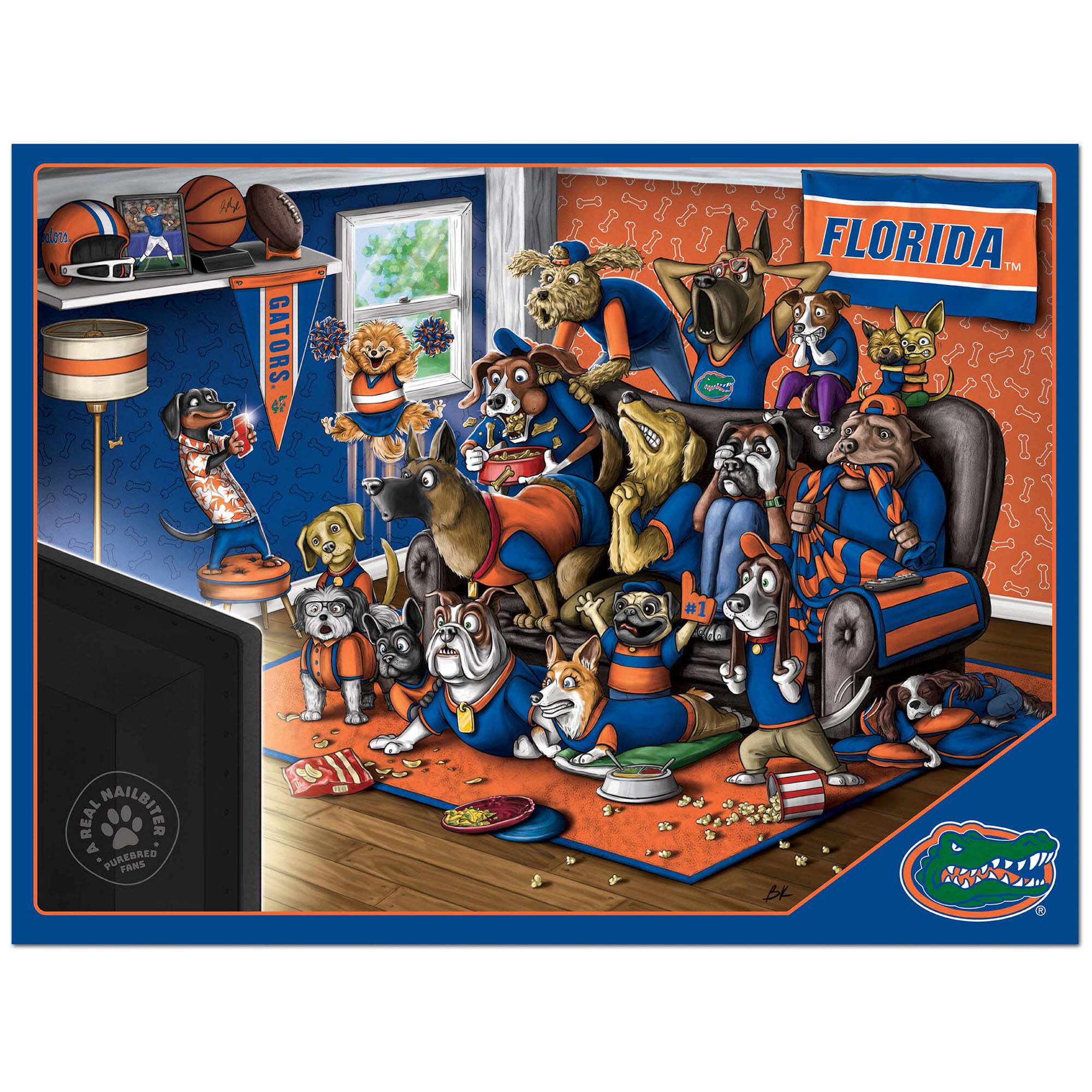 olets. it GATORS 4F I I I  FLORIDA TM I #1 u REAL WAILBITER A PUREBRED FANS