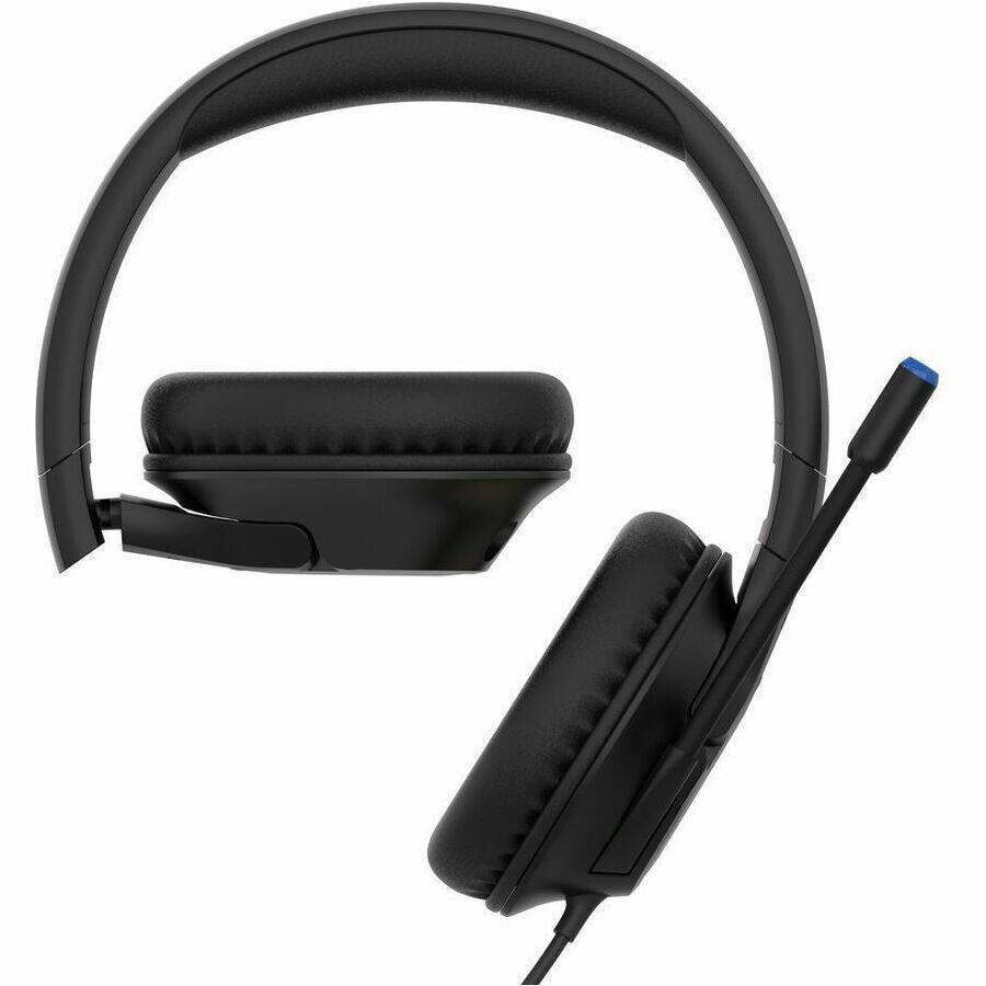 Alt View 1. Belkin - Belkin SoundForm Inspire Wired Over-Ear Headset for Kids - Stereo - Mini-phone (3.5mm), USB Type C - Wired - Black.