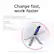 Charge fast, work faster
Rapid Charge Express*
Up to 3 hours of battery life with 15-min charge
70WHr battery capacity
Up to 26.5 hours of local video playback*
*Actual battery life will vary and depends on many factors such as product configuration and usage