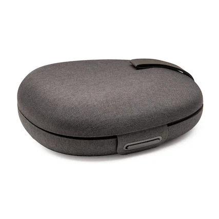 Front. Sony - Sony OEM Carrying Case for WH-1000XM6 Noise Canceling Headphones (Black).