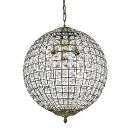 Living District - Earlene 3 light 16 inch pendant - Antique Bronze