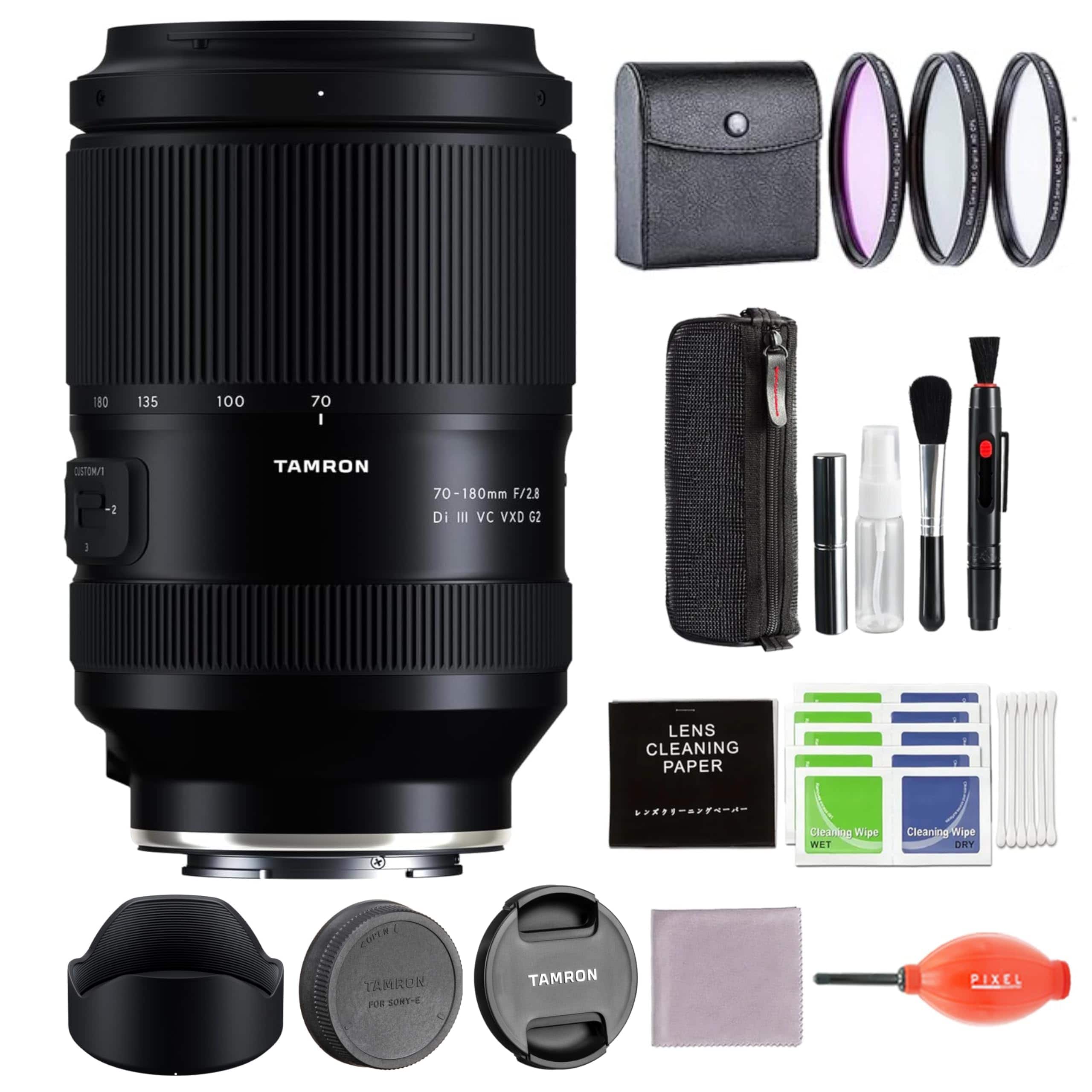 Tamron 70 180mm F/2.8 Di III VC VXD G2 for Sony E Mount Black