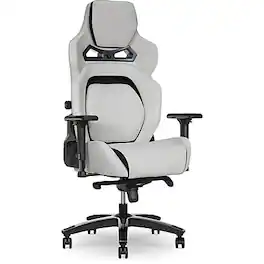 Sharper Image - SGX300 Ergonomic Racing Gaming Chair - Black